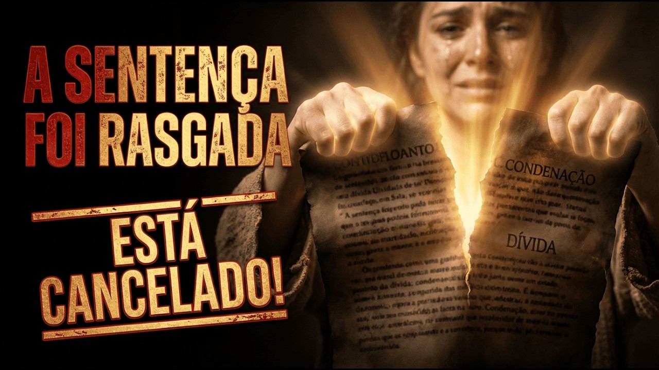 A SENTENÇA FOI RASGADA (Hino de Vitória) • Deus Cancelou o Decreto Contra Você