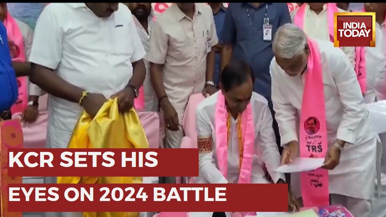 CM KCR Launch A  Bharat Rashtra Samithi New Version Of His Party Ahead To 2024 Election