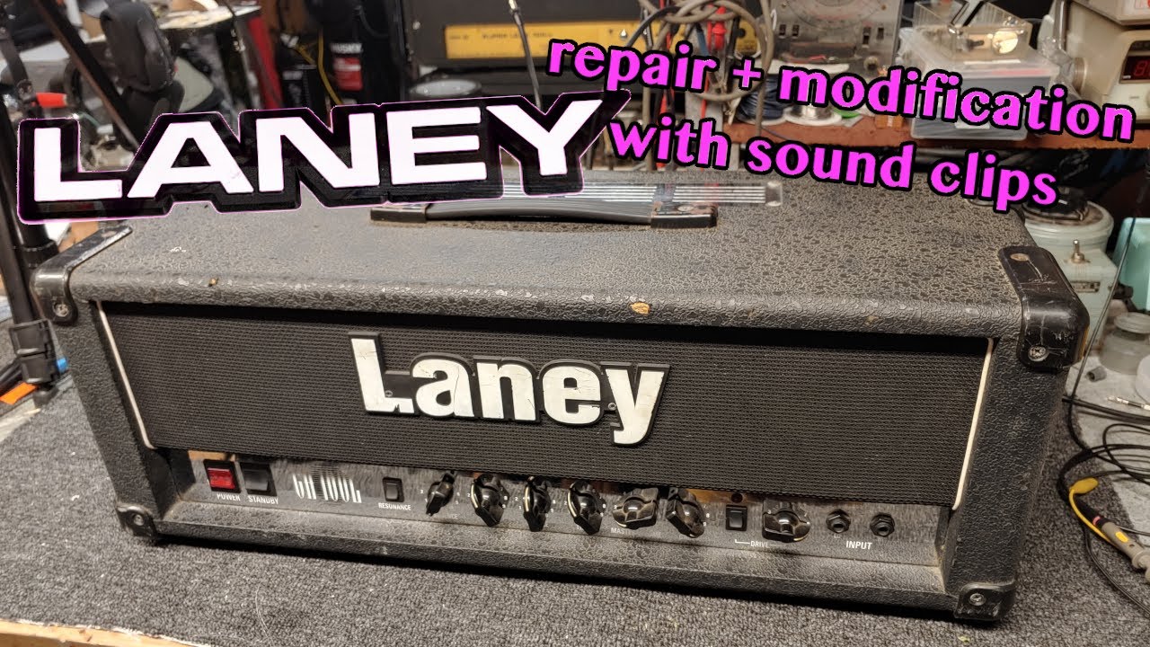 Repair Blog:  Laney GH100L Modification with before/after sound clips