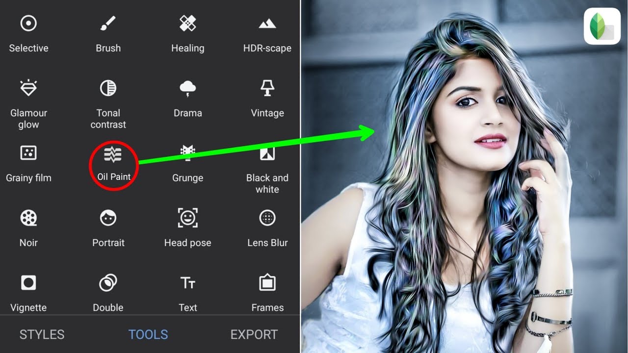 Snapseed New HairStyle Editing || Snapseed Face Smooth Editing + Oil Paint Hair Editing Toolwiz