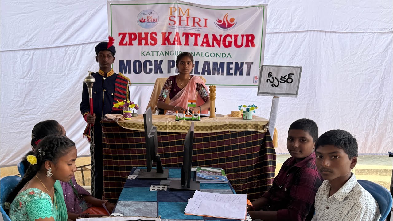 Mock Assembly @PMSHRI ZPHS Kattangur 💐