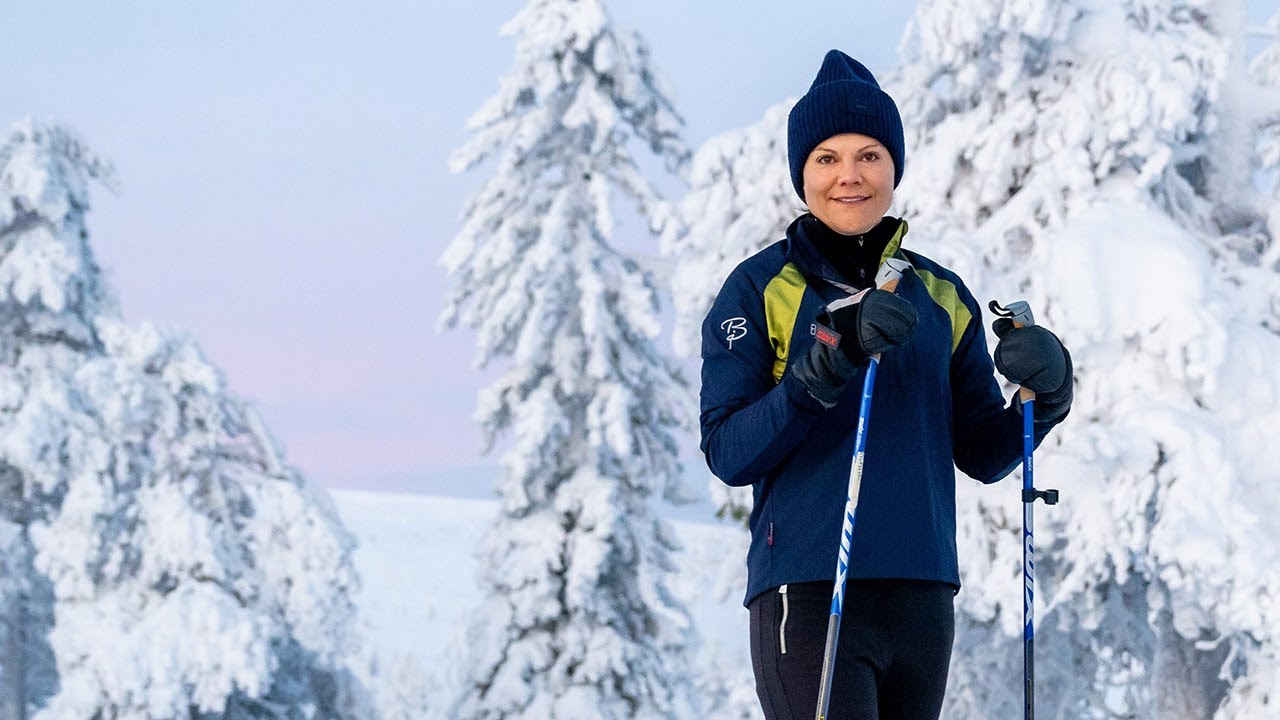 Crown Princess Victorias lovely ski trip in Sälen - first video in 2024