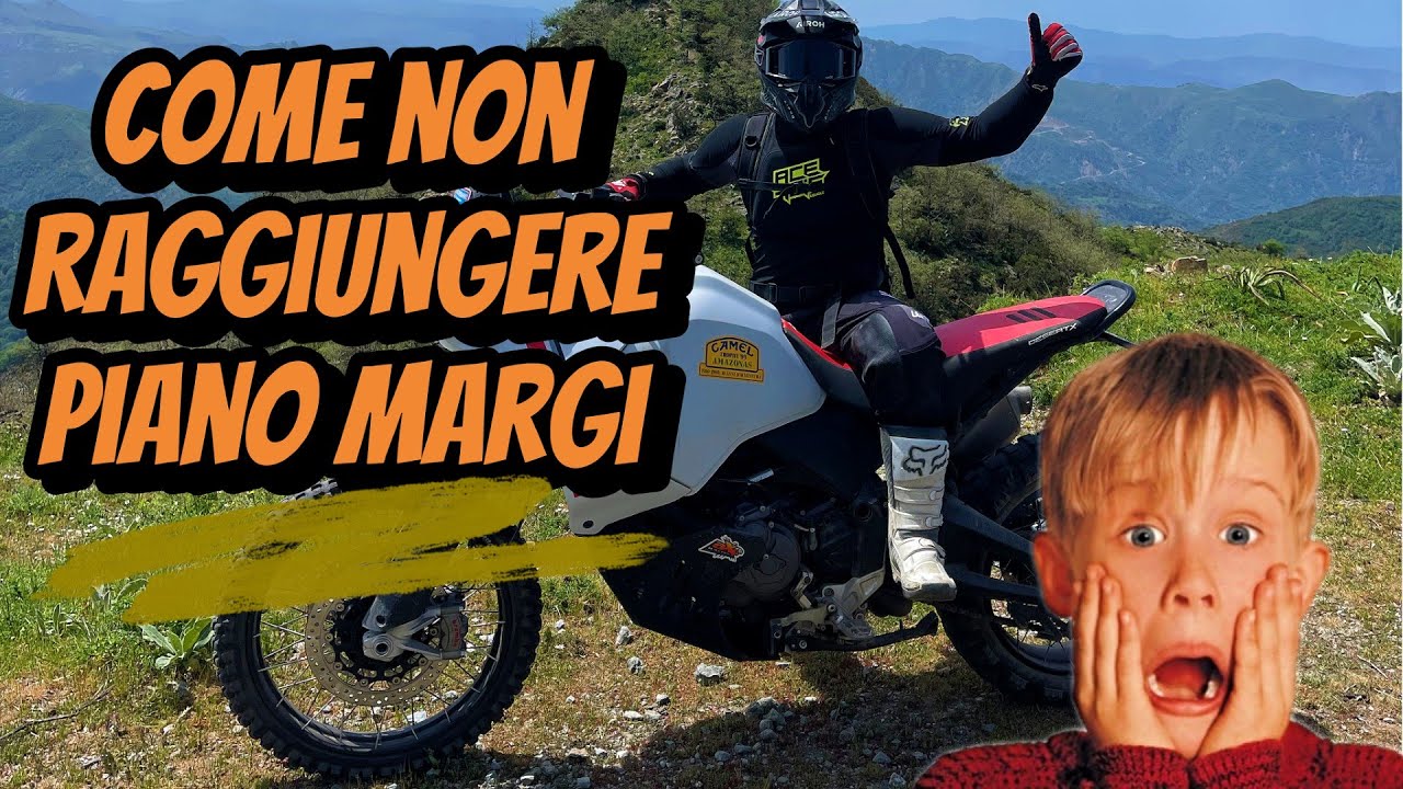 PIANO MARGI CON MAXI ENDURO , SICILIA IN OFF-ROAD