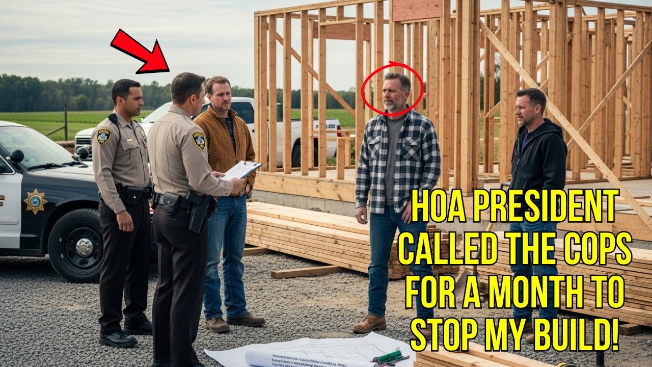 HOA Karen Kept Calling the Cops on My Legal Build—So I Got Her Arrested!