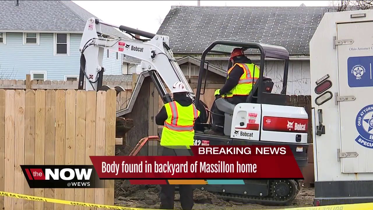 Body of man found buried in backyard of Massillon home
