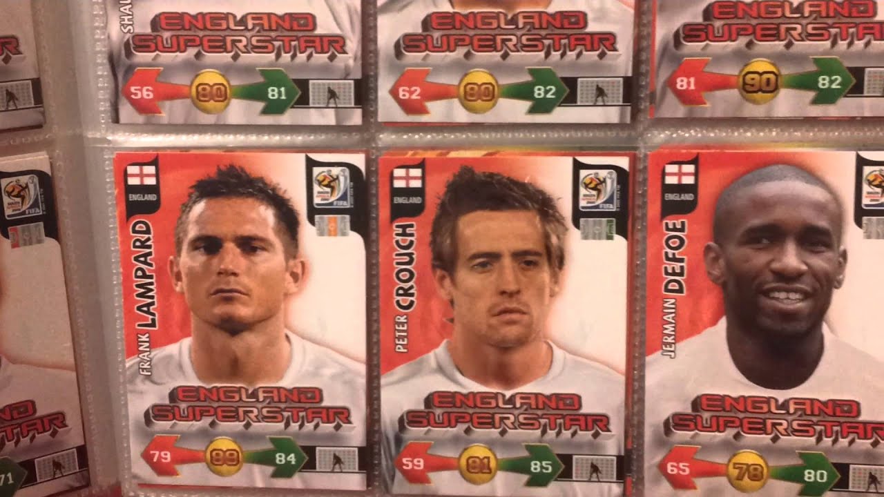 PREZENTACJA COMPLETE 100% ALBUM WORLD CUP 2010 - COMPLETE 100% LIMITED 20 CARDS