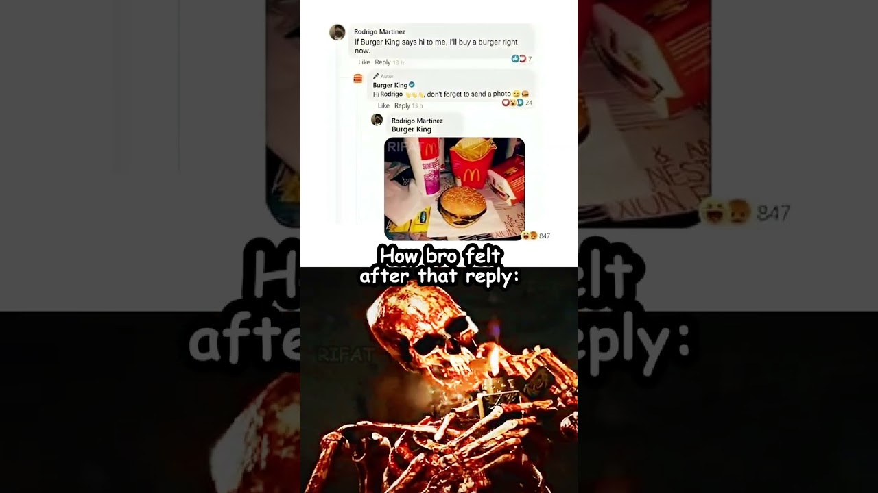 Bro cooked Burger King 💀