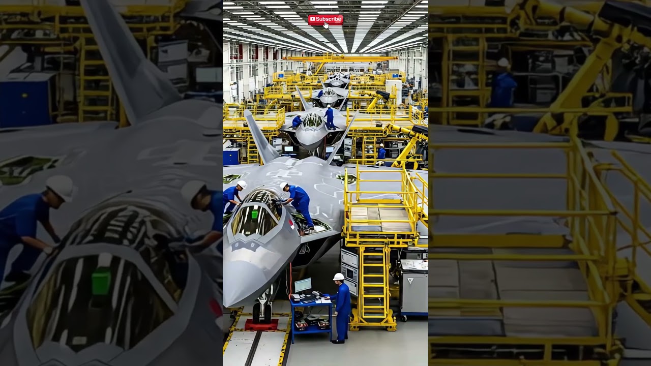 Inside the Fighter Jet Factory | Modern Military Aircraft Production