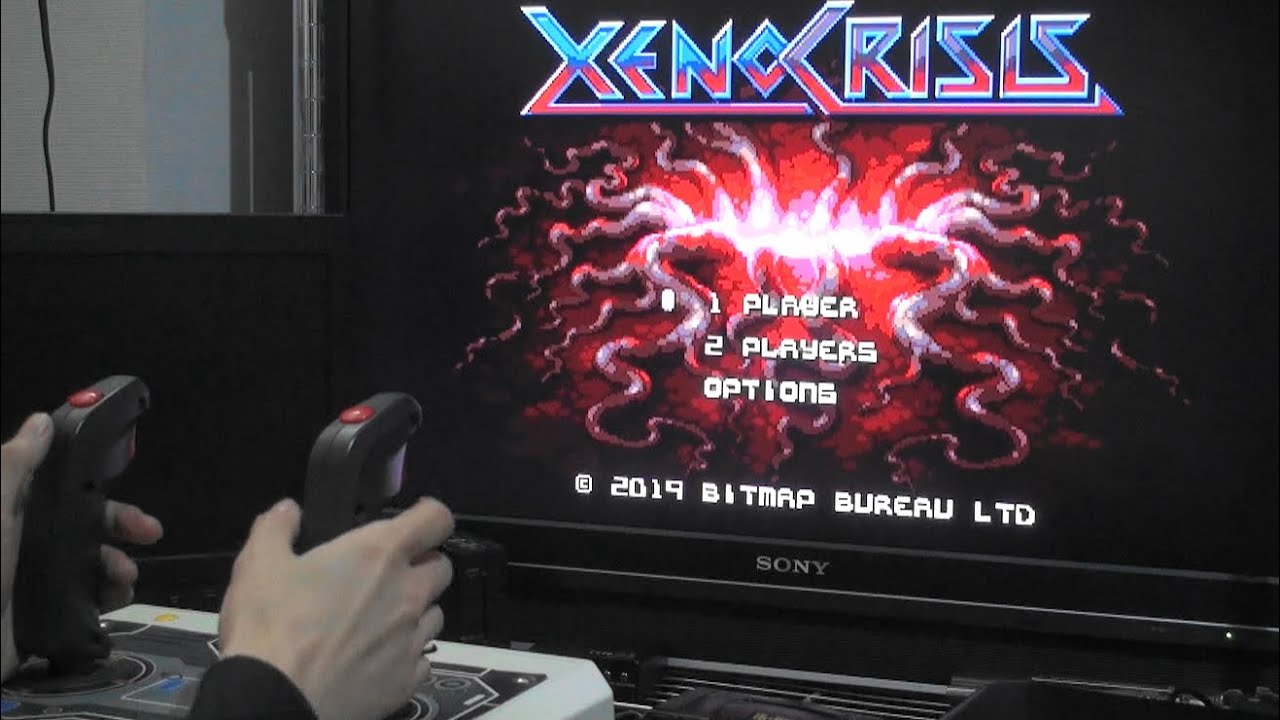 メガドライブ 版 Xeno Crisis ゼノ・クライシス を ツインスティックでプレイしてみた