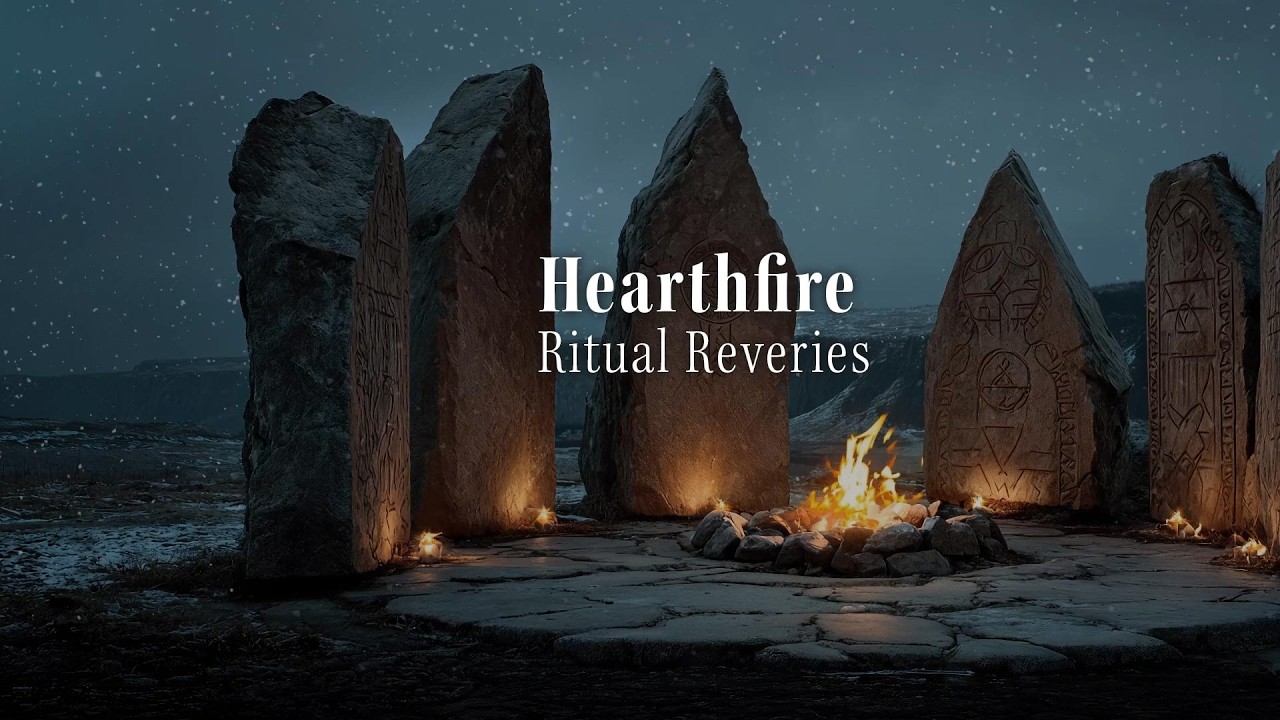 Hearthfire — Ritual Reveries | 1 Hour Nordic Dark Ambient Soundscape