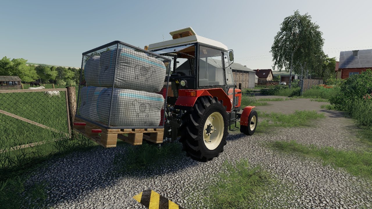 fs19 Zetor 5211 Starowies sprzedaż wełny