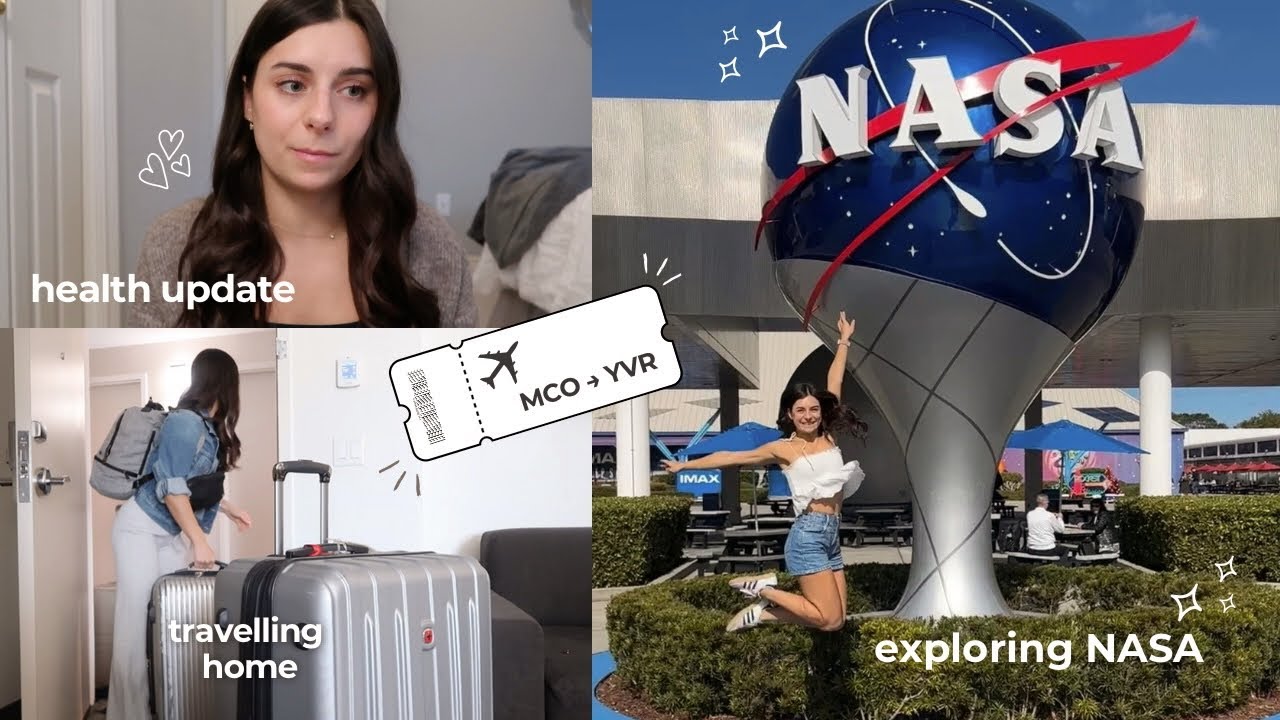 a health update, solo date to NASA, and travelling home from Utopia ❤️‍🩹