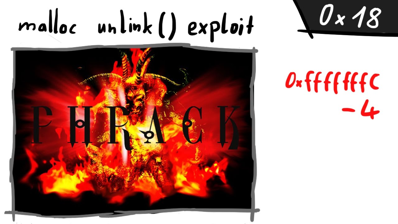 The Heap: dlmalloc unlink() exploit - bin 0x18