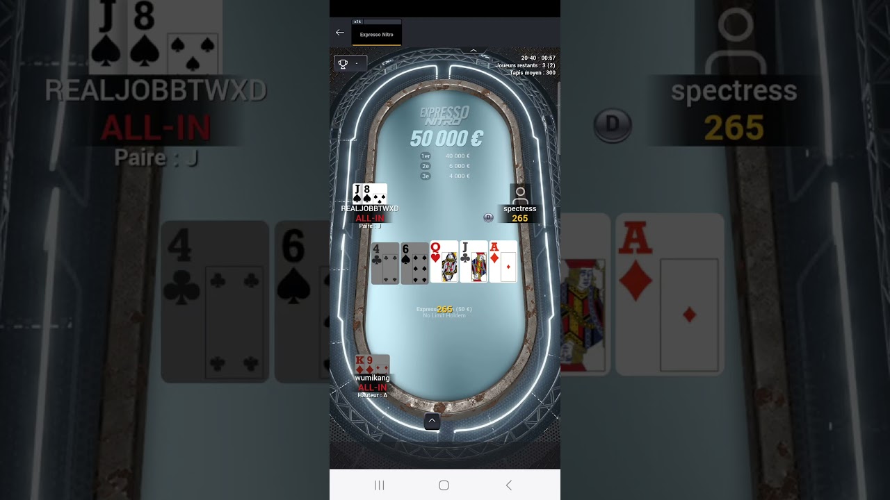 winamax expresso 50000 euros pour 50 euros