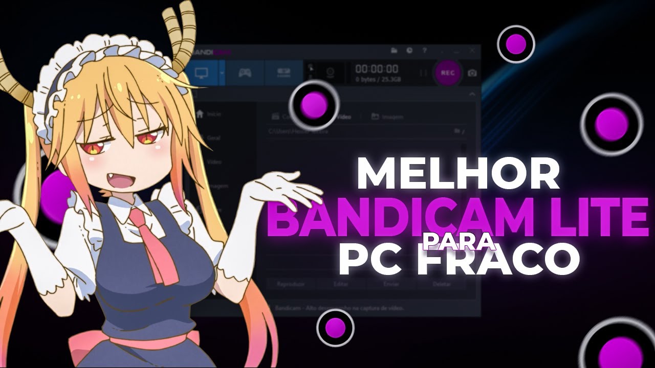 ✅[2024] MELHOR GRAVADOR DE TELA PARA PC FRACO - 2GB RAM 🔥🚀 (Bandicam Ultra Lite)