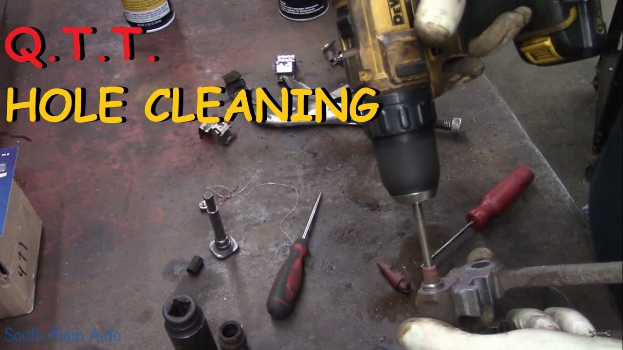 Quick Tip Tuesday: Blind Hole Cleaning