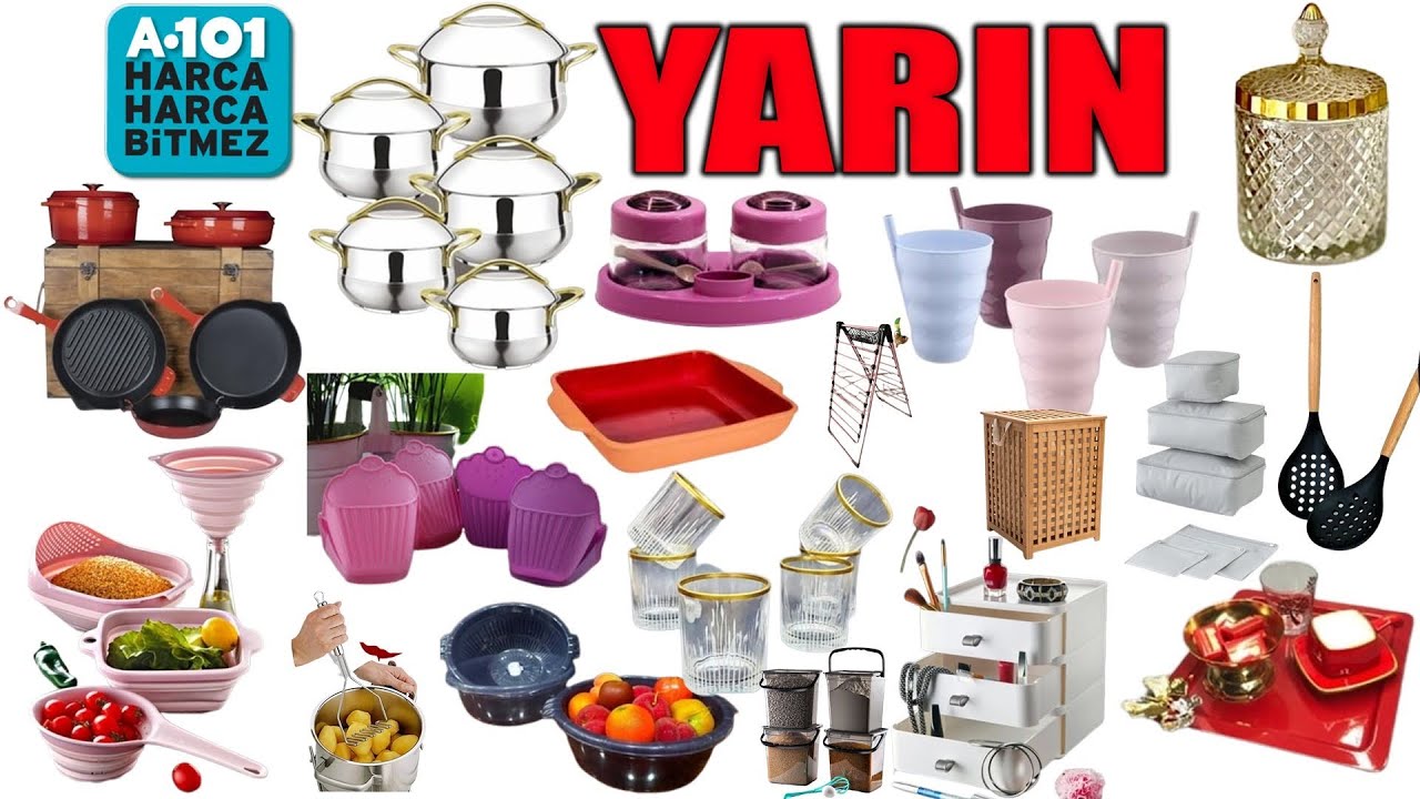 A101 19 MART 2026 AKTÜEL KATALOĞU | ÇEYİZ MUTFAK EV ÜRÜNLERİ | A101 İNDİRİM KAMPANYA