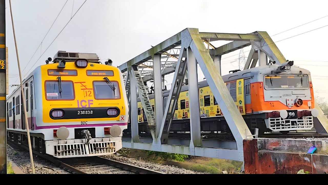 🔥 Dangerous Action Cruve Bridge Teesta Torsa+Malda intercity+Vajra Emu Local+Malgari Crossing 😱