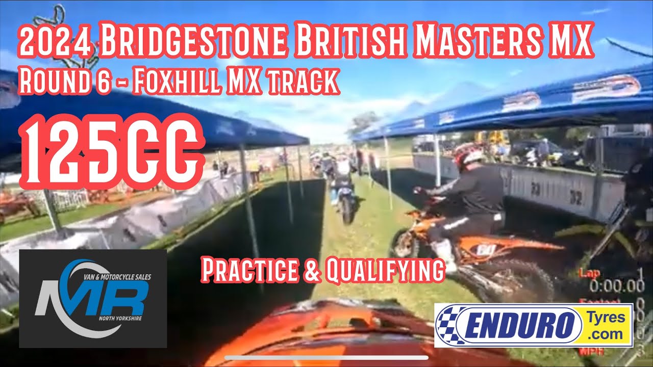 Bridgestone British Masters MX - Round 6 - 125cc Practice & Qualifying