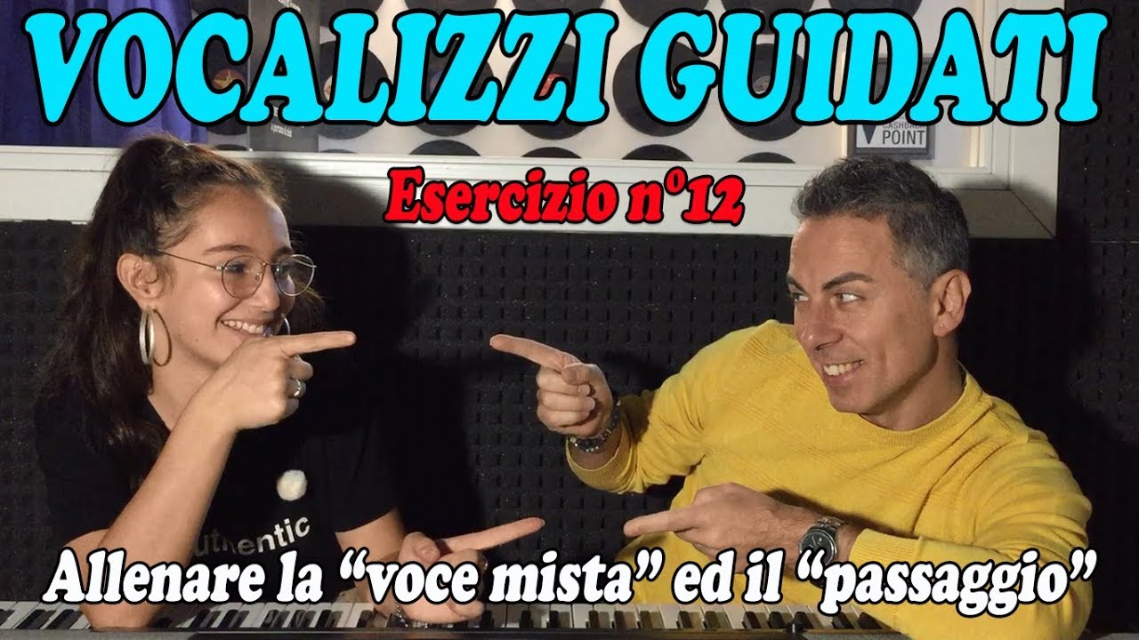 #12 VOCALIZZI - Allenare la voce prima di cantare. (Dodicesimo esercizio)