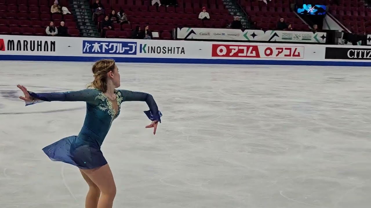 Ekaterina Kurakova 2024 FS WC OP Run-through 