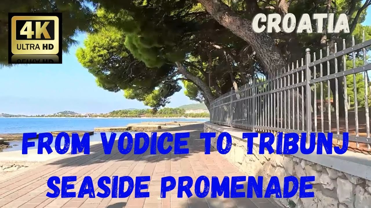 From Vodice to Tribunj - seaside promenade