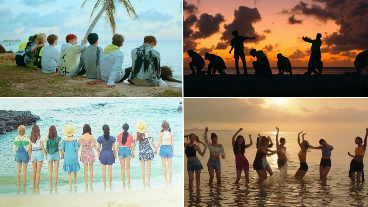 ATEEZ being TWICE fanboys