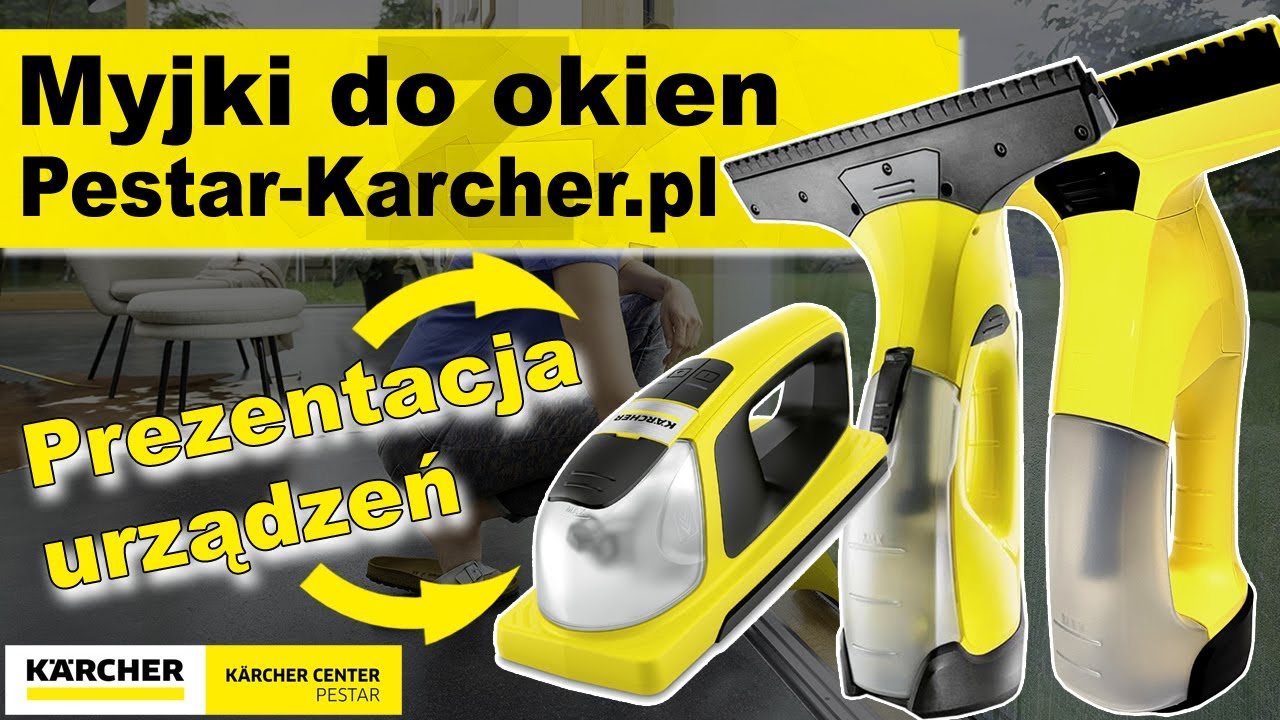 Myjki do mycia okien Karcher | Karcher Center Pestar | www.pestar-karcher.pl