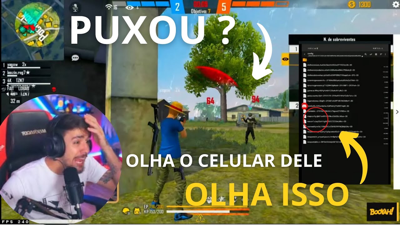 WEDZAO PEDI PRA ANALIZAR CELULAR DO PROPLAYER QUE FOI  ACUSADO DE HACKER