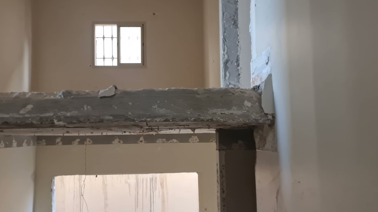 فكرة تدعيم سقف واصلاحه