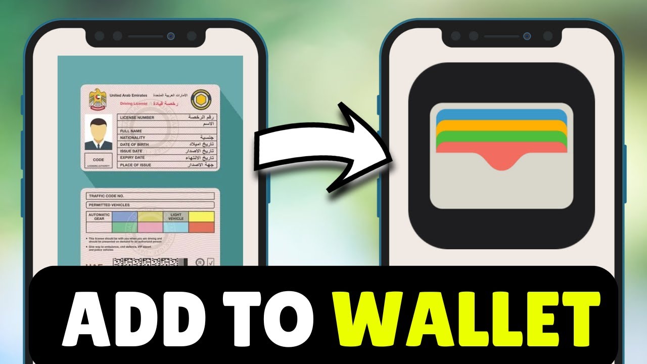 How To Add Abu Dhabi Driving License in Apple Wallet (2026) - Full Guide