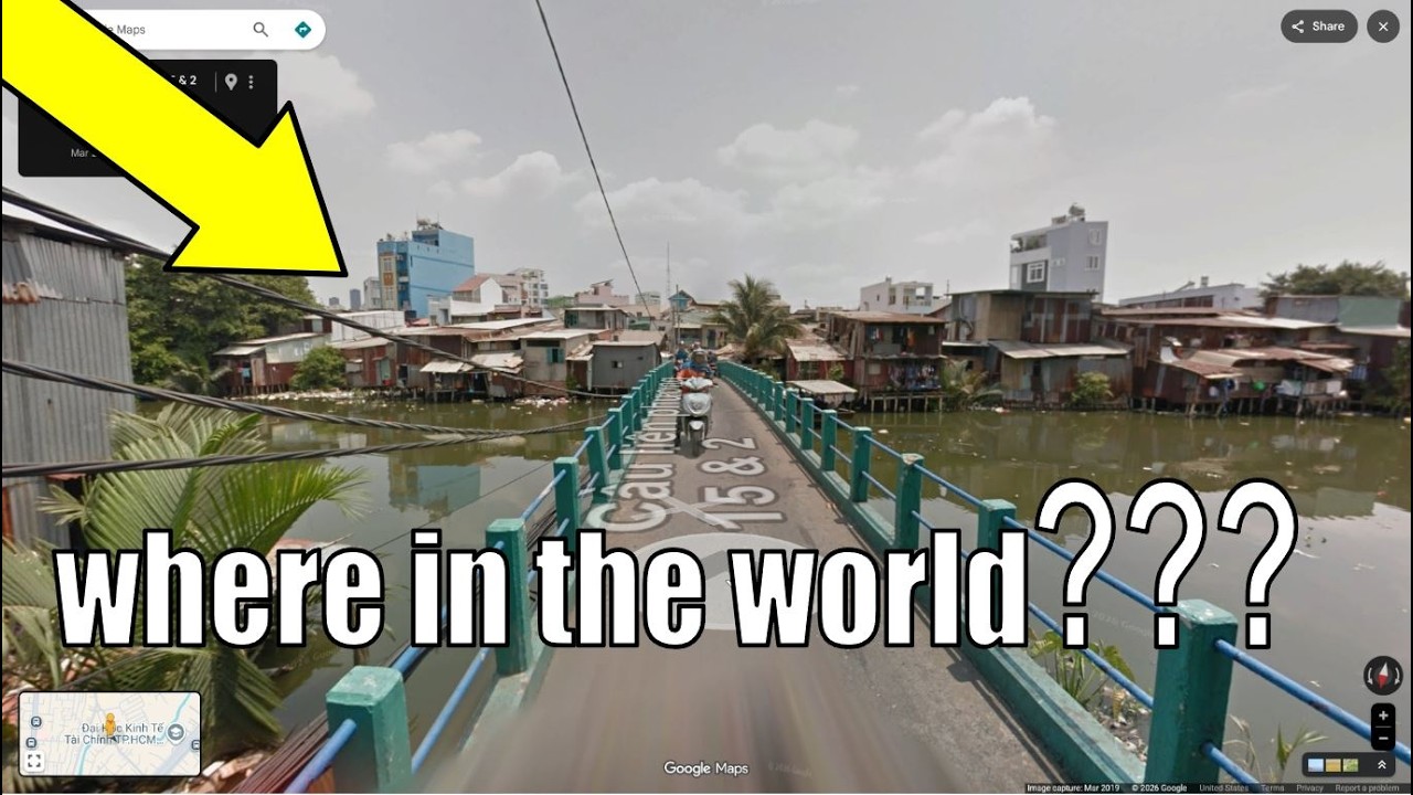 exploring more random places in google maps (w crappy audio)