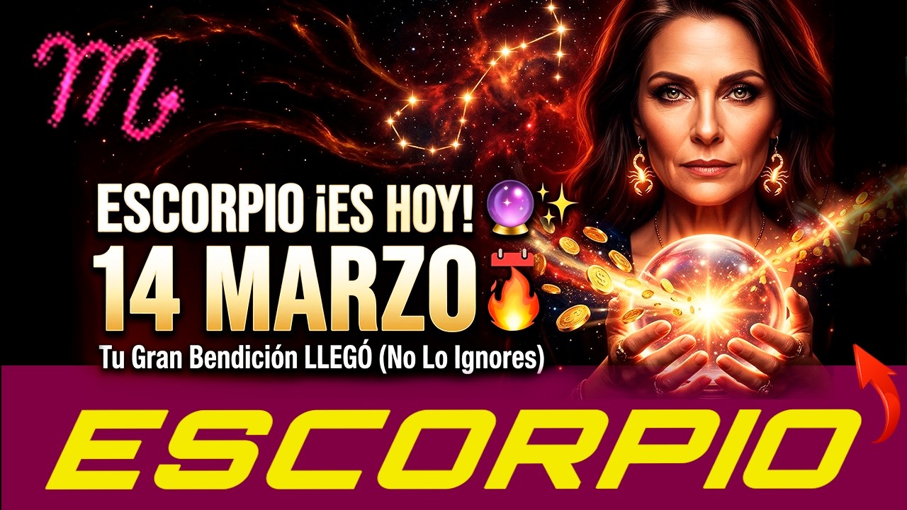 ESCORPIO: ¡AL FIN SE HACE JUSTICIA! ⚖️ El Universo Te Paga HOY Todo Lo Que Te Debe ✨ (No Lo Ignores)