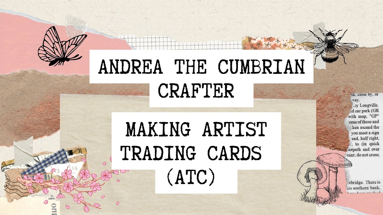 Making artist trading cards (ATCs) #makingatcs #atc