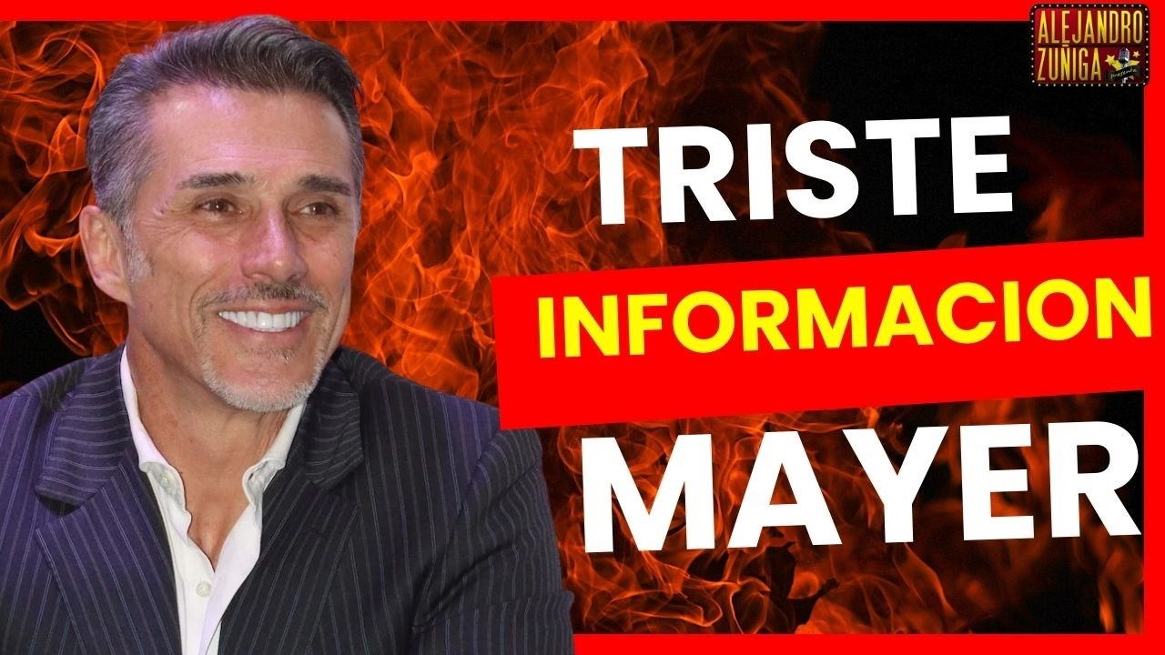 TRISTE INFORMACION SERGIO MAYER