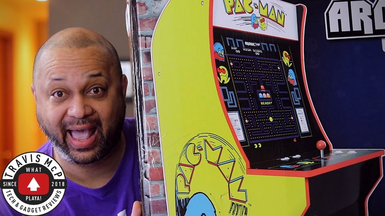 I got my own arcade machine! Arcade 1 Up Pacman review