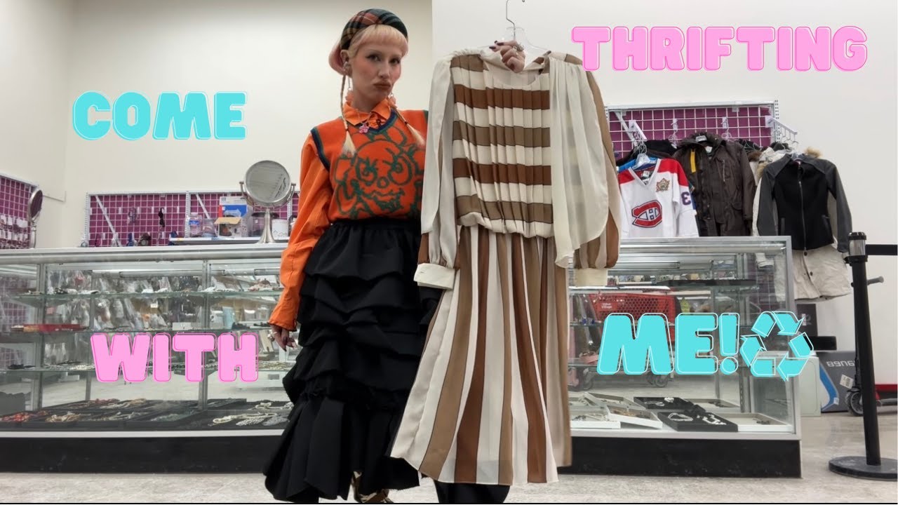 THRIFT W/ME VLOG!!!!!!! Коп Копайн в The Thrift?!?!