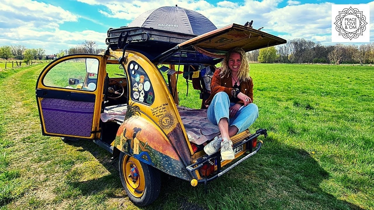 Oltimer превратился в крутой мини-кемпер - Citroen 2 CV с отличием