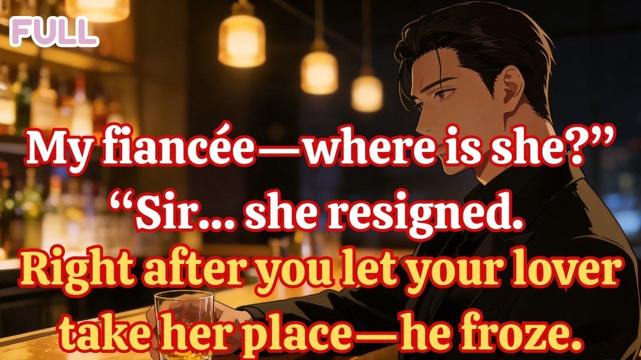 “My fiancée—where is she” “Sir… she resigned  Right after you let your lover take her place—he froze