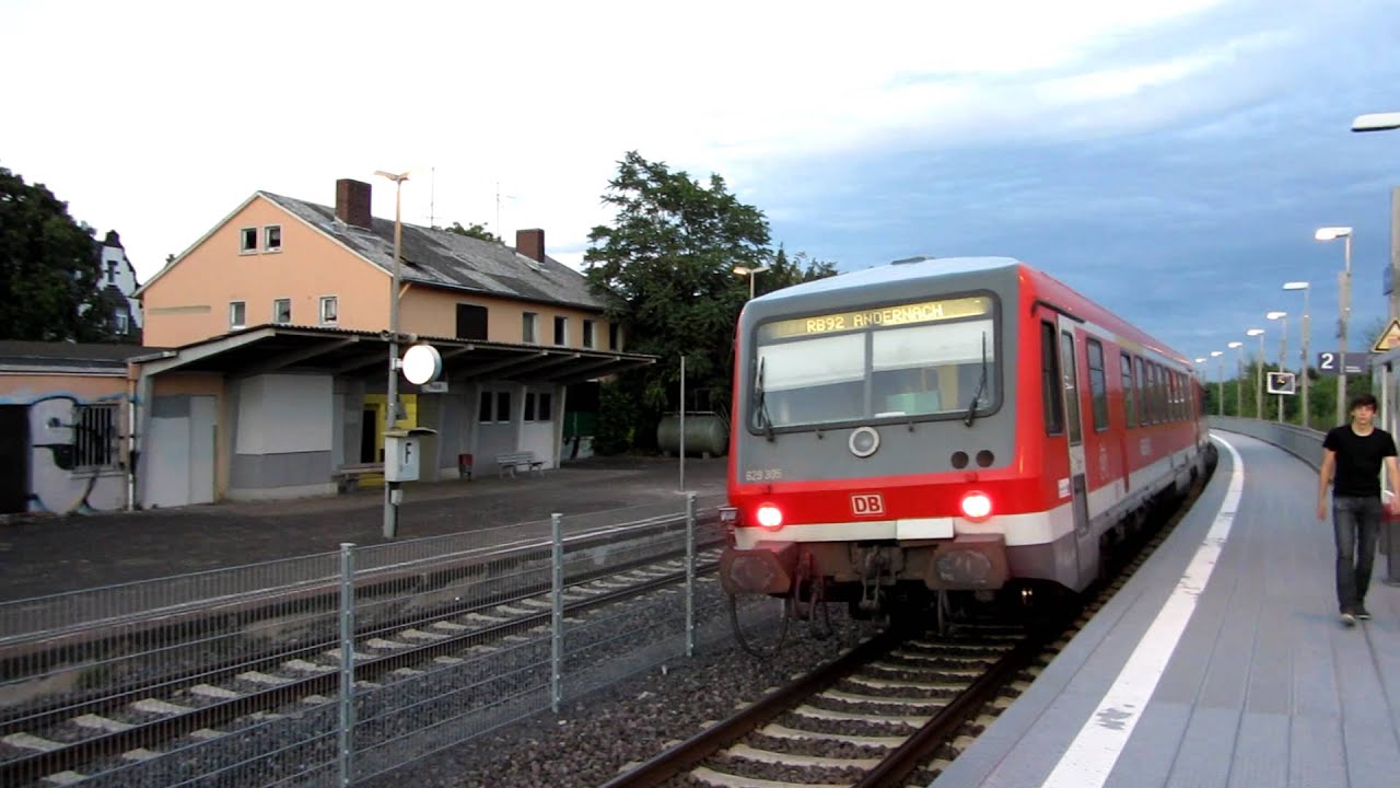 DB Regionalbahn - Bahnhof Plaidt Aug.2012