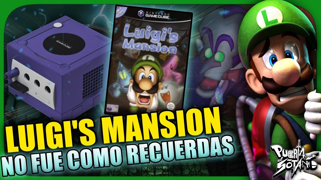 Luigi's Mansion NO FUE COMO RECUERDAS! El juego que DEFINIÓ A LUIGI!