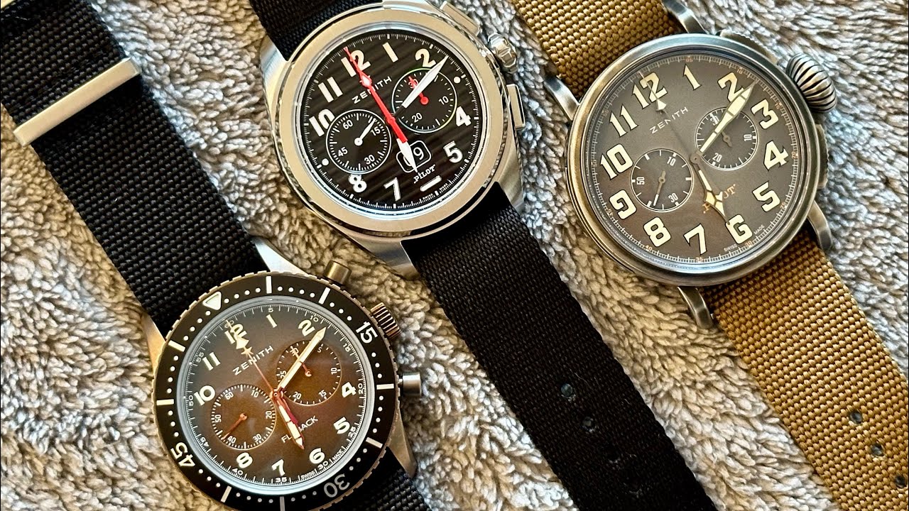 La mia collezione di Pilot😁Vere bombe a mano di casa ZENITH💣