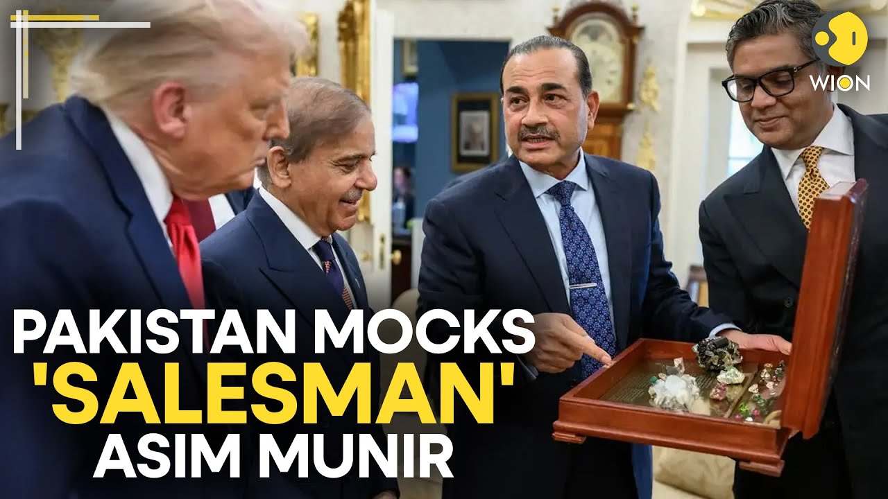 Asim Munir Shows Off Pakistan’s ‘Rare Earth Minerals’ To Trump, Gets Brutally Trolled | Originals