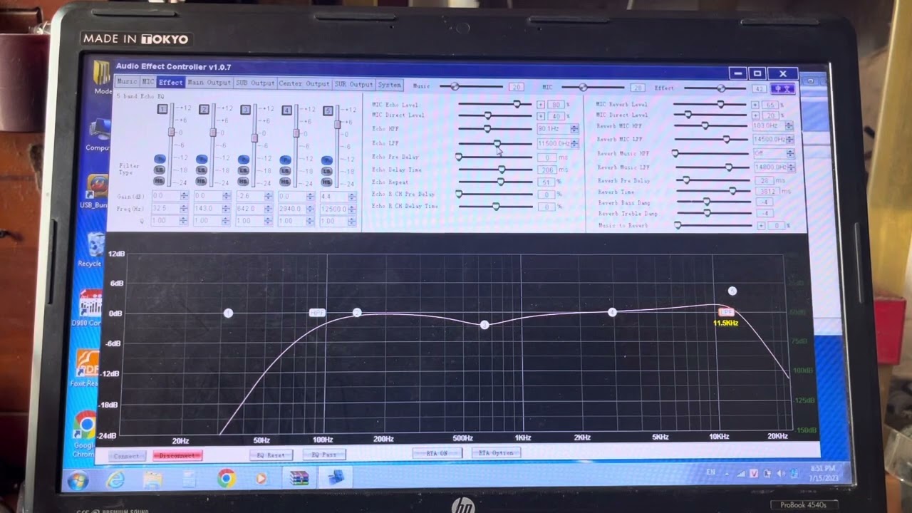 Hướng dẫn nhận biết cách chỉnh EFFECT phần mềm vang số dBacoustic hay những dòng vang họ nhà X