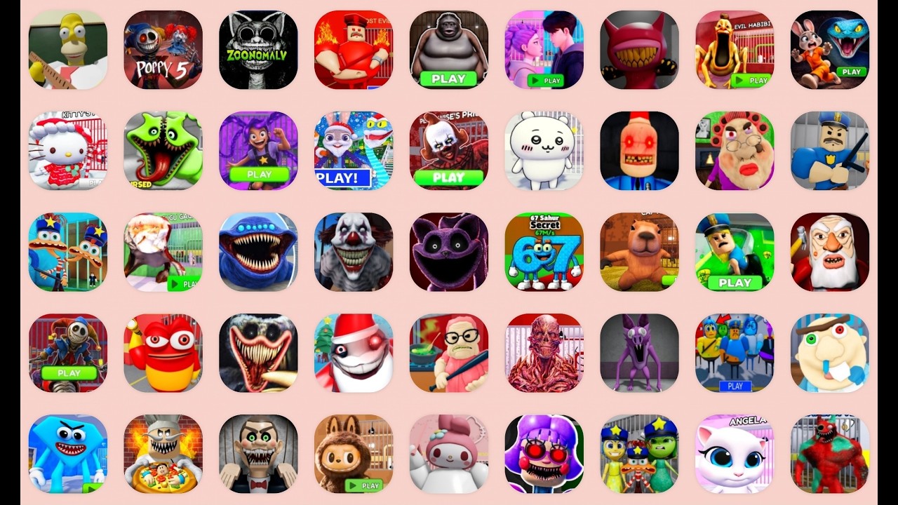 ROBLOX, ESCAPE HOMERS DETENTION (NEW FIRST PERSON OBBY), LILY LOVEBRAIDS PRISON RUN, ZOONOMALY 2