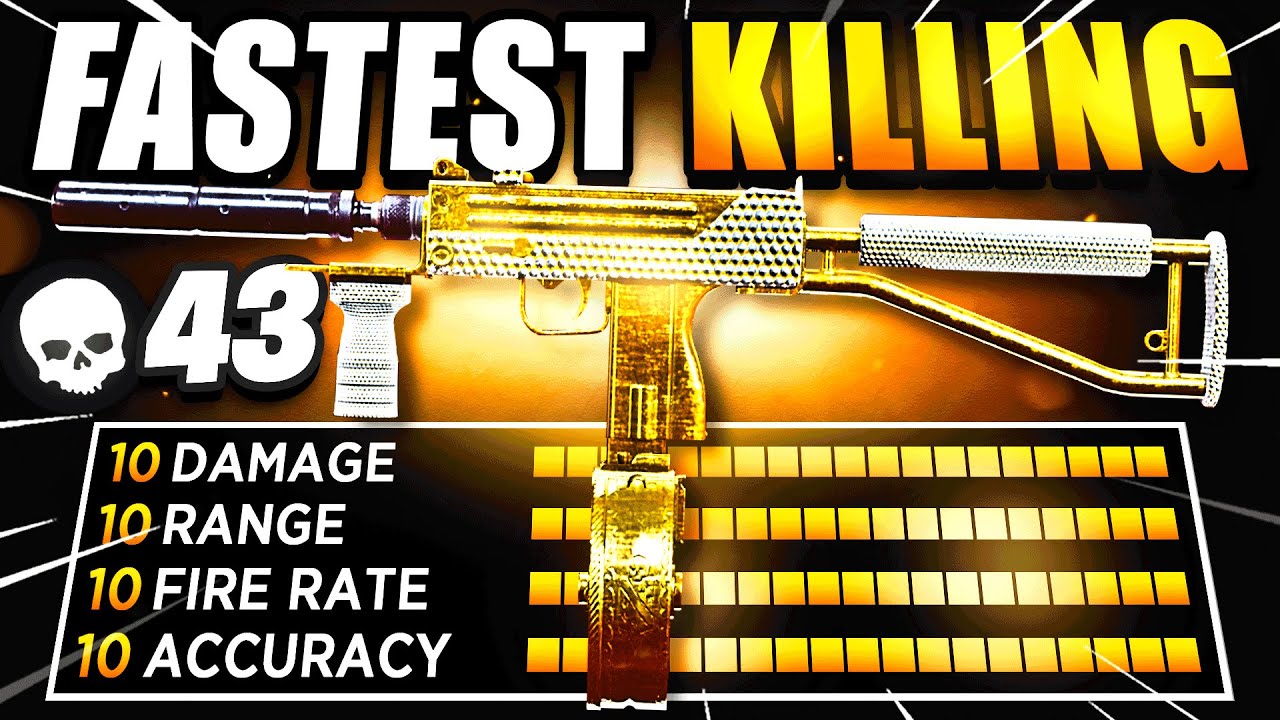 43 KILLS! BUFFED MAC-10 Class Is the FASTEST KILLING SMG! 😈 (Cold War Warzone)