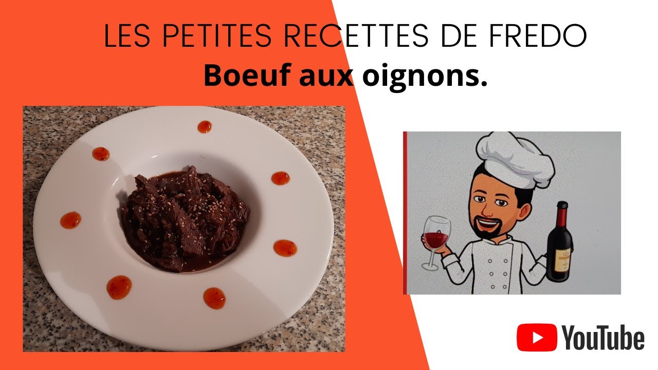 Boeuf sauté aux oignons