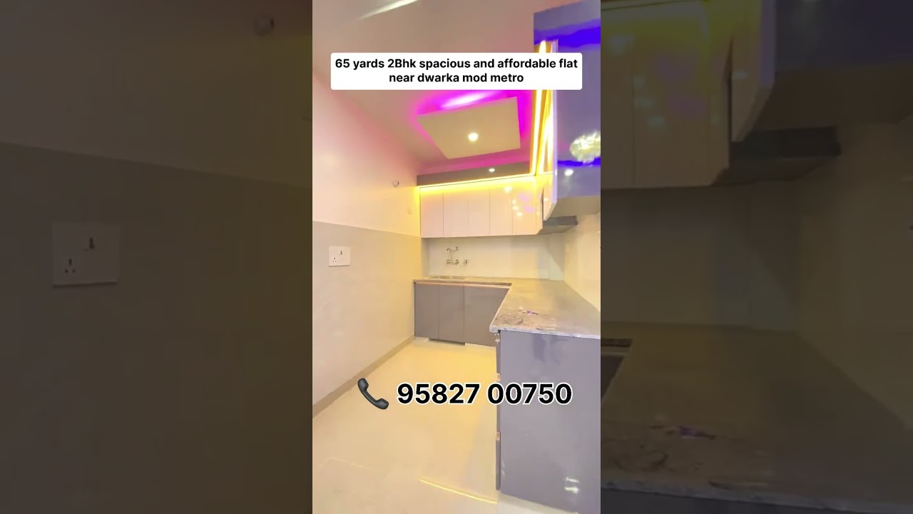 2Bhk low budget and spacious flat near dwarka mod #viral