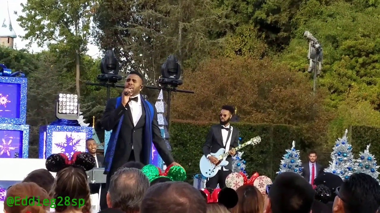 2017 Disneyland Christmas Special - Jason Derulo - Behind the scenes
