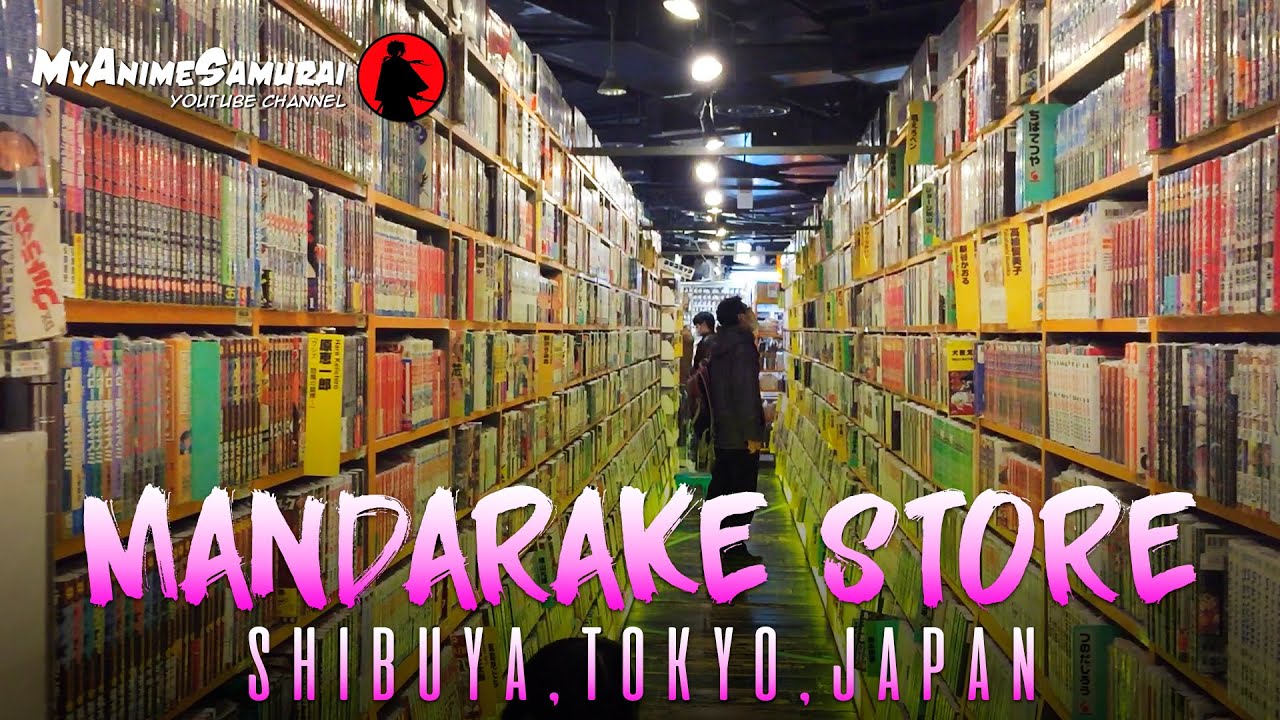Mandarake anime and manga store in Shibuya